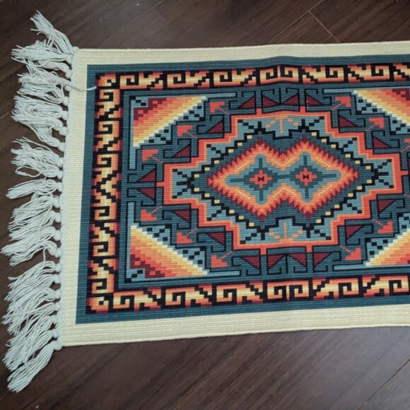 Southwest Geometric Placemat Like New Condition - Picture 3 of 4